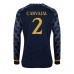 Real Madrid Daniel Carvajal #2 Voetbalkleding Uitshirt 2023-24 Lange Mouwen